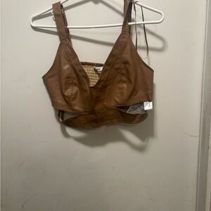Zara Brown‎ Crop Top